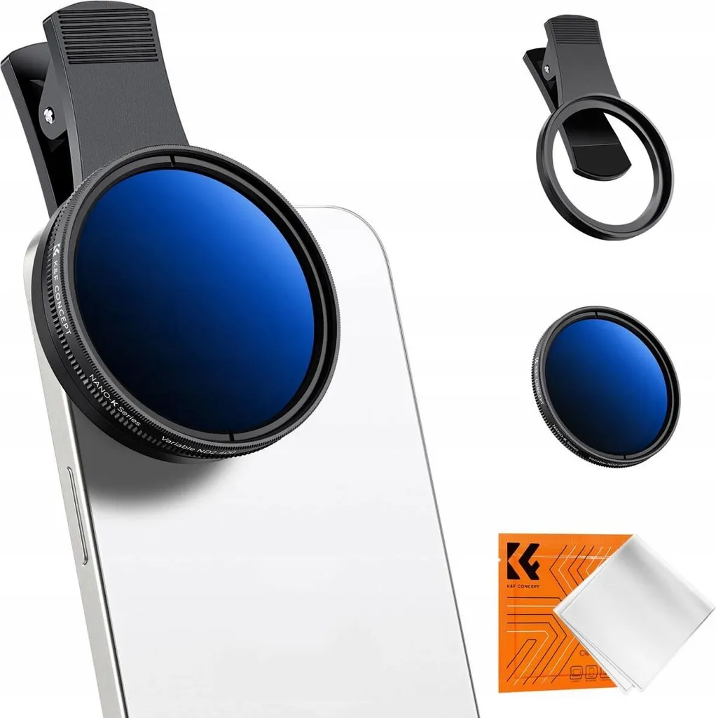 Filtro Grigio ND Variabile K&F per Foto Cellulare | Modello KF01.2639