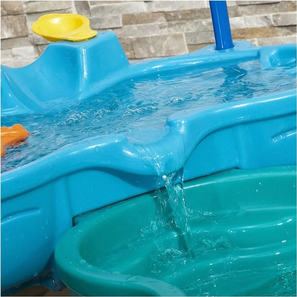 Bac à Sable Propre avec Couvercle Step2 Laguna Water Table Multi-Jeux - 9