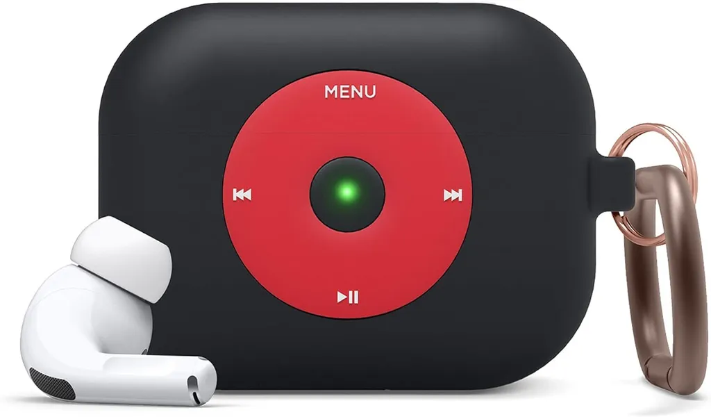 Étui AirPods Pro pour le sport Elago AW6 - Coque de transport nomade noir
