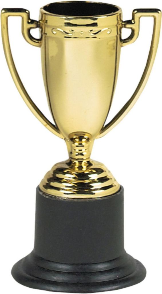 Trophäe Goldpokal | 6 Stk./10cm