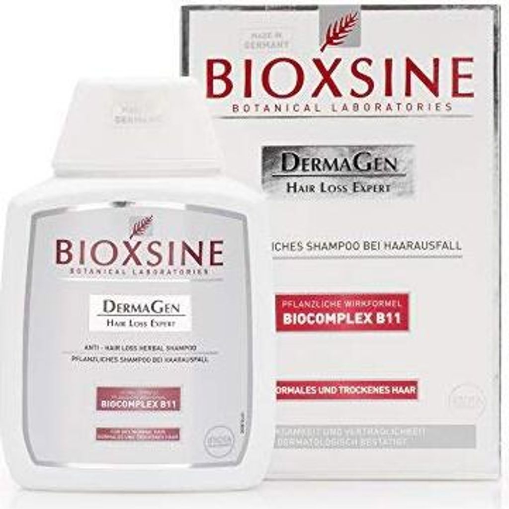 Shampoo für normales und trockenes Haar - gegen Haarausfall bei Frau und Mann | pflanzlicher Haarwaschmittel | Haarwuchs beschleunigen | schnelles...