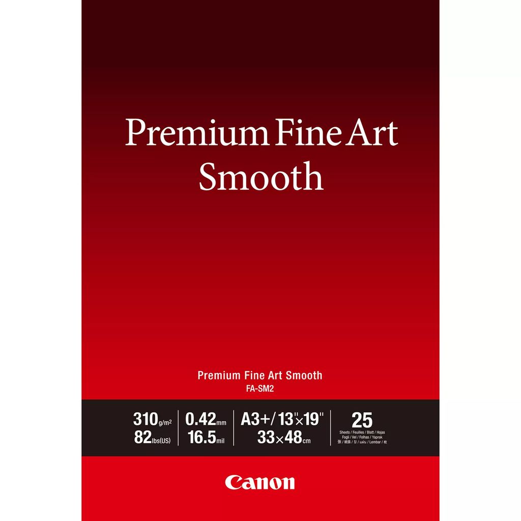 Canon FA-SM2, Hladké, 310 g/m², Inkjet, A3+, 33x48 cm, Obrázok produktu 