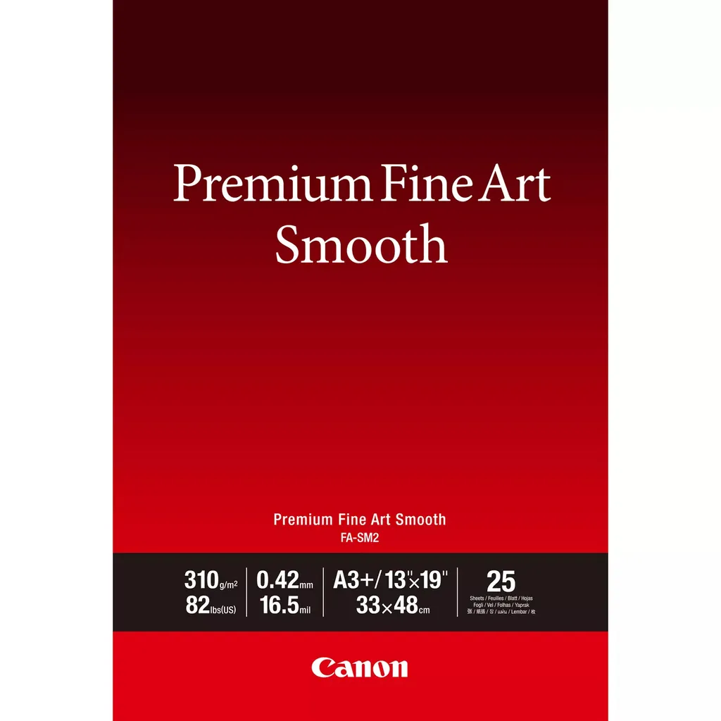 Carta Fotografica Canon FA-SM2 A3+ 1711C014 Fine Art Smooth 310g