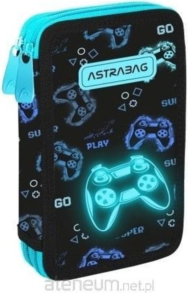 Dvoupolní penál Astrabag Go Playing bez vybavení Obrázek produktu 