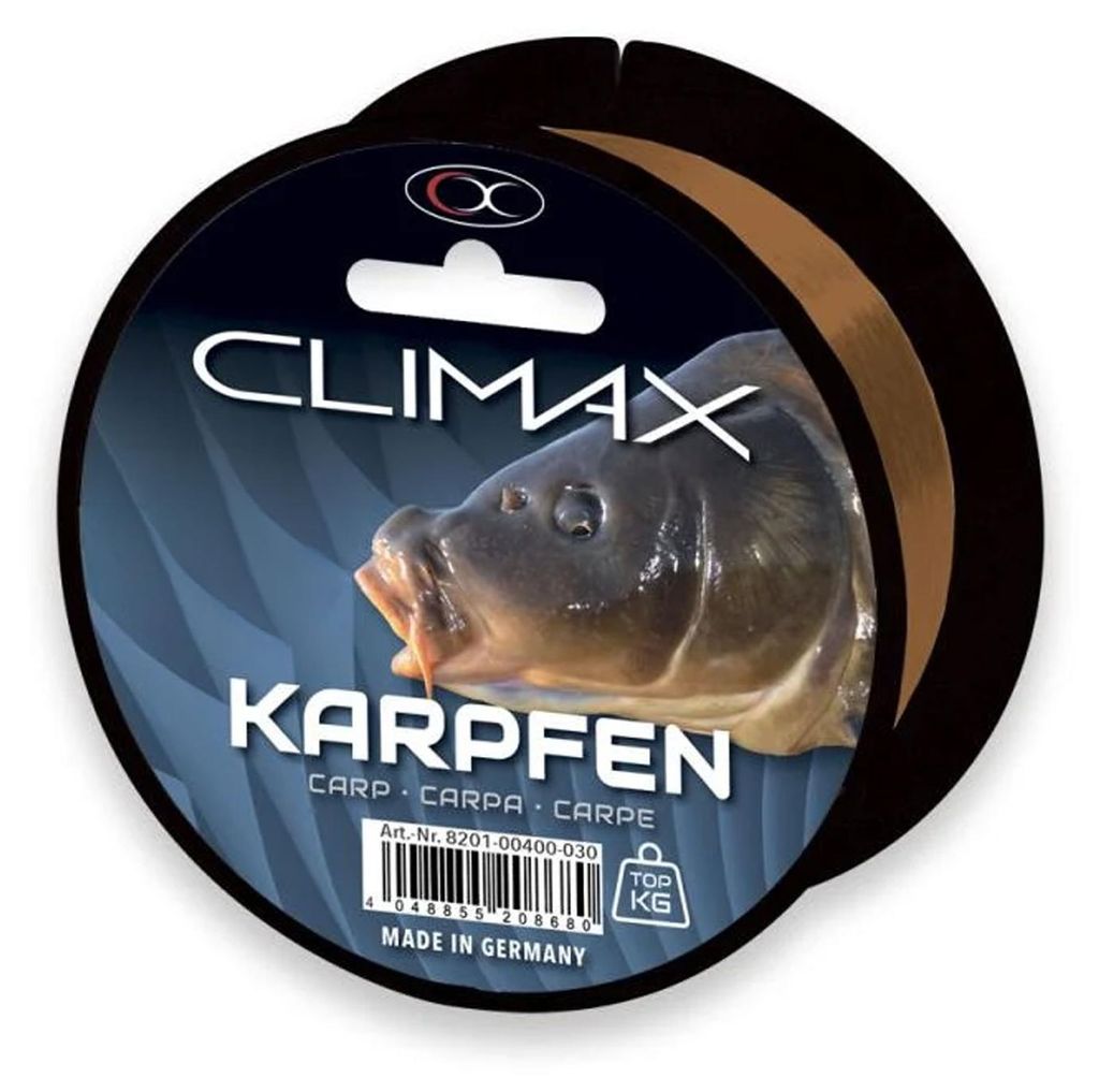 Climax 350m 0,35mm Zielfisch Karpfen braun Karpfenschnur Produktbild 