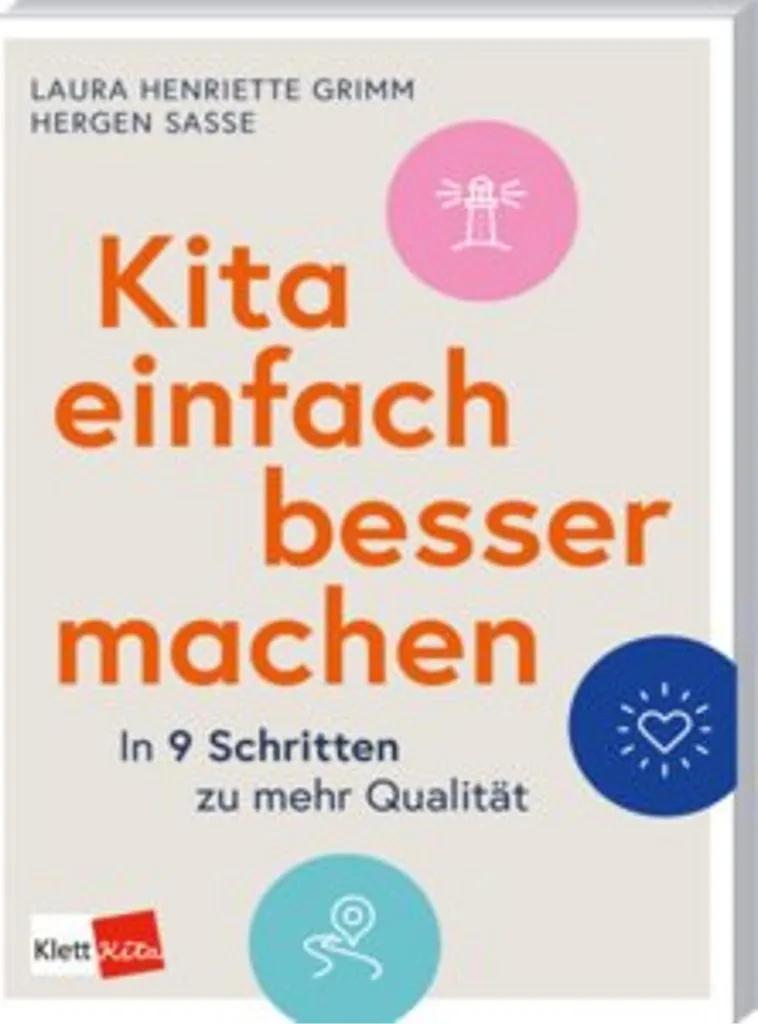 Livre pédagogique Kita einfach besser machen pour gestion de crèche