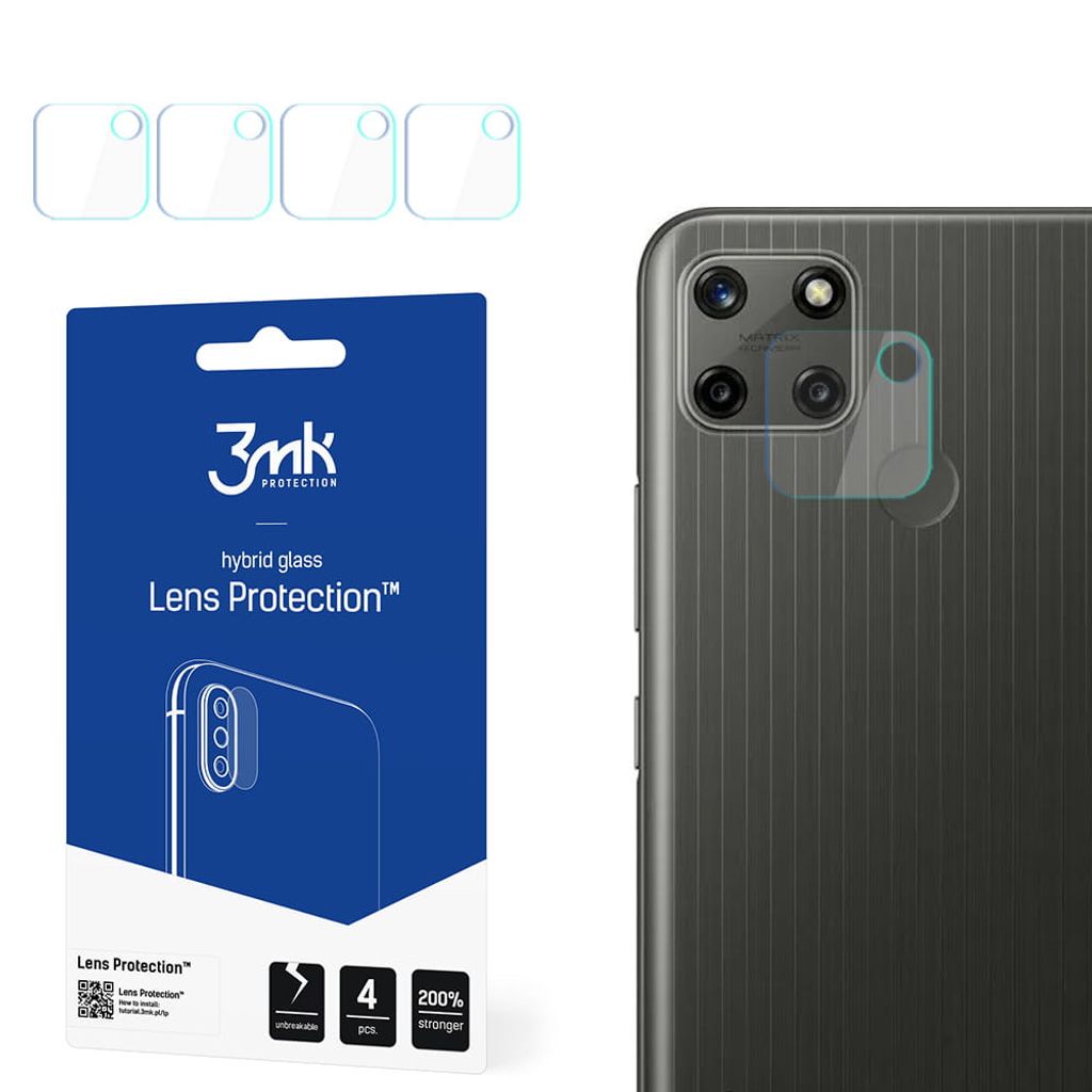 3mk Hybridglas Lens Protection für Realme C25Y Kamera Produktbild 
