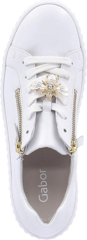 Gabor Plateau Schnürschuhe Damen 31373236373030 Weiß 39 EU Produktbild 6