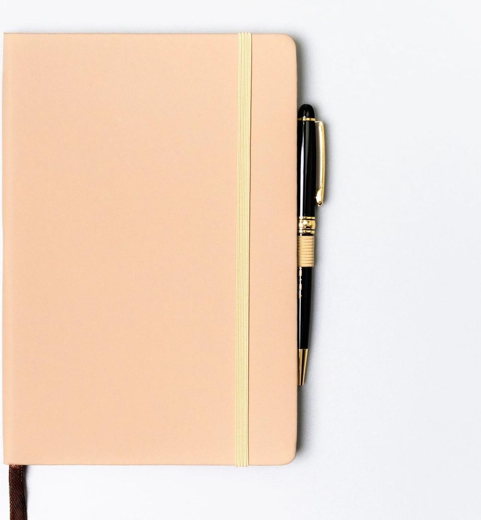 Peterson Notizbuch mit Stift Triners beige One size