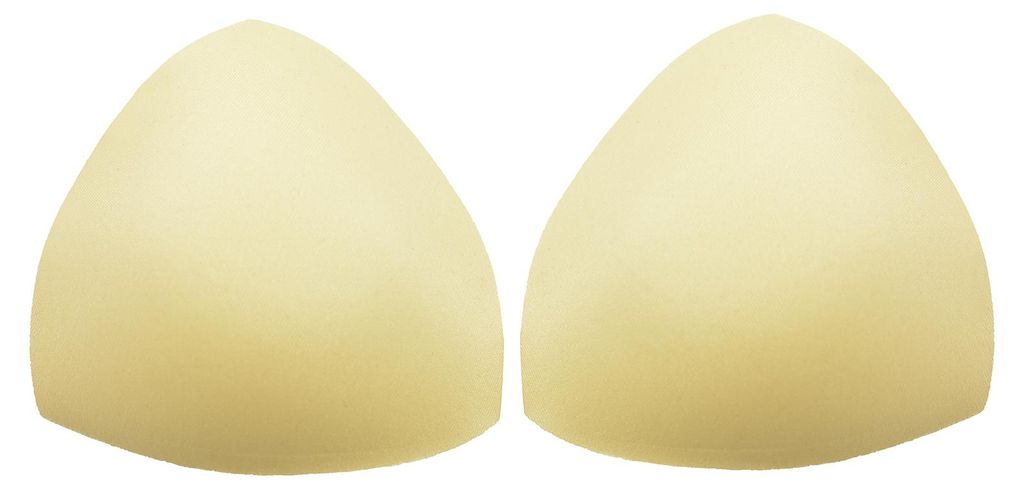 1 Paar BH Einlagen, Einlagen für Bikini Korsett, Größe S beige