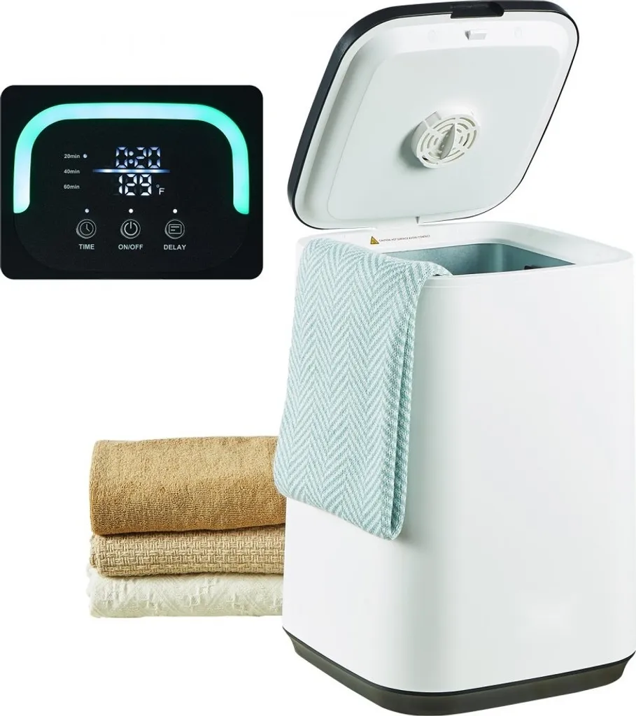 Chauffe-serviettes 20L avec Affichage LED et Panier U pour un Soin SPA