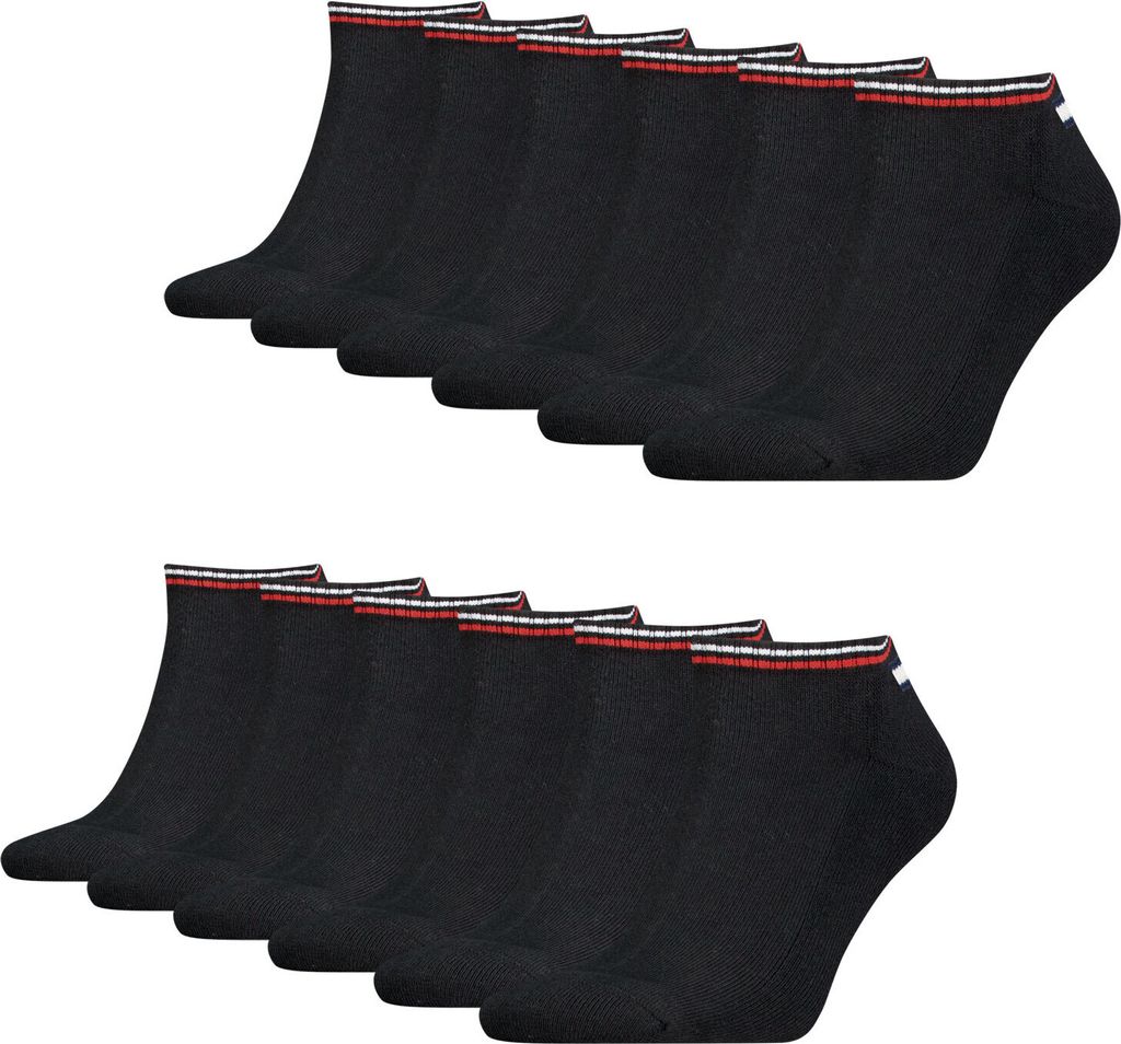 6 Paar Tommy Jeans Herren Sneaker Iconic Socken