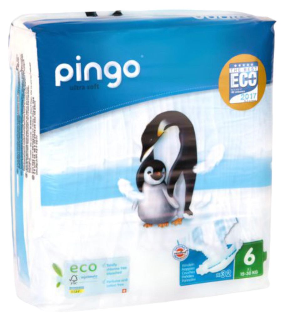 luiers XL, geschikt voor 15-30 kg, merk Pinguin, model Productafbeelding 
