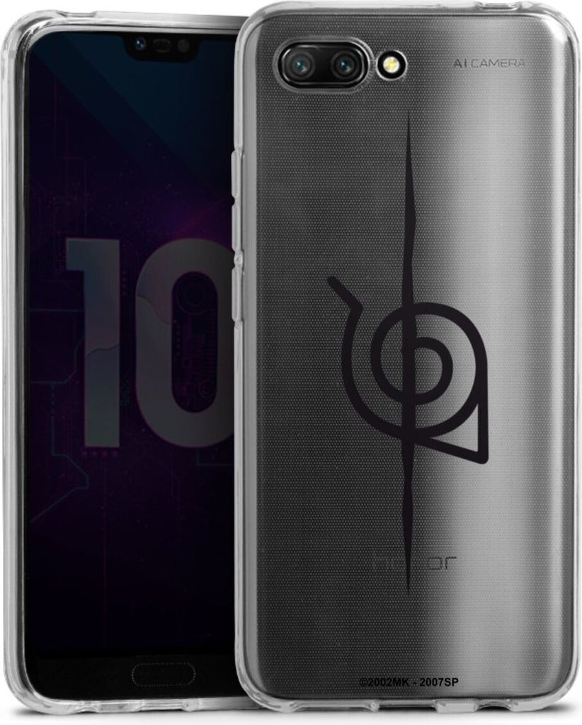 DeinDesign Handyhülle für Huawei Honor 10 Silikon Hülle Case Smartphone Schutzhülle Naruto Shippuden Sasuke Konoha