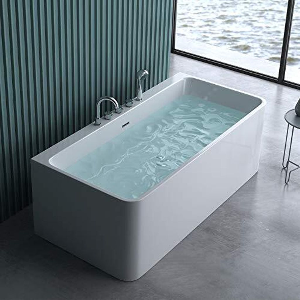 doporro Design-Badewanne Vicenza601 180x80x57cm komplett Produktbild