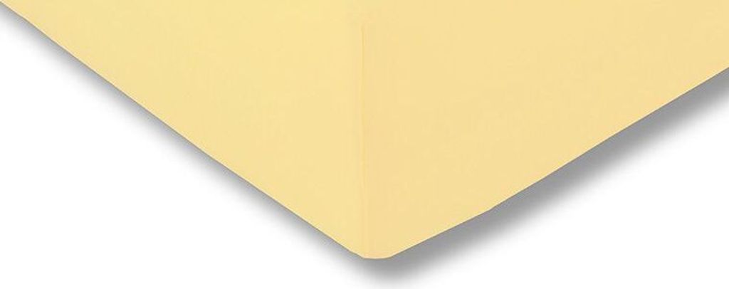 Estella Jersey Spannlaken 200x200cm, Farbe quitte