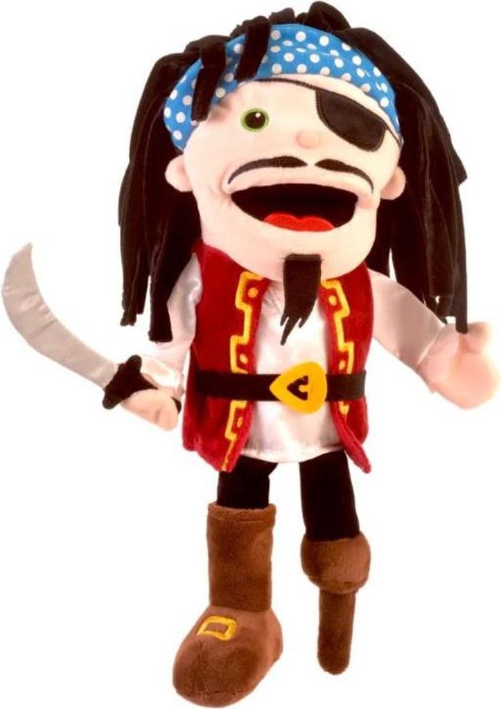 Fiesta Crafts marionetta a mano pirata - marionetta a mano Immagine del prodotto 