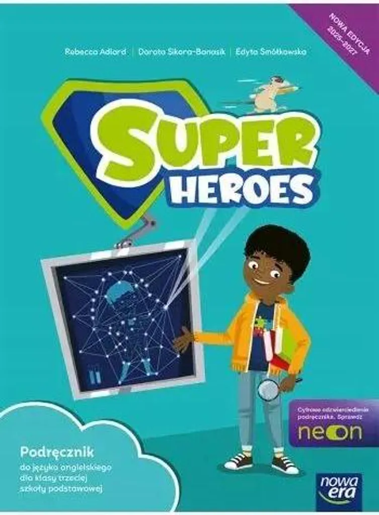 Super Heroes 3 NEON Manuel d'anglais primaire cycle 2 méthode ludique