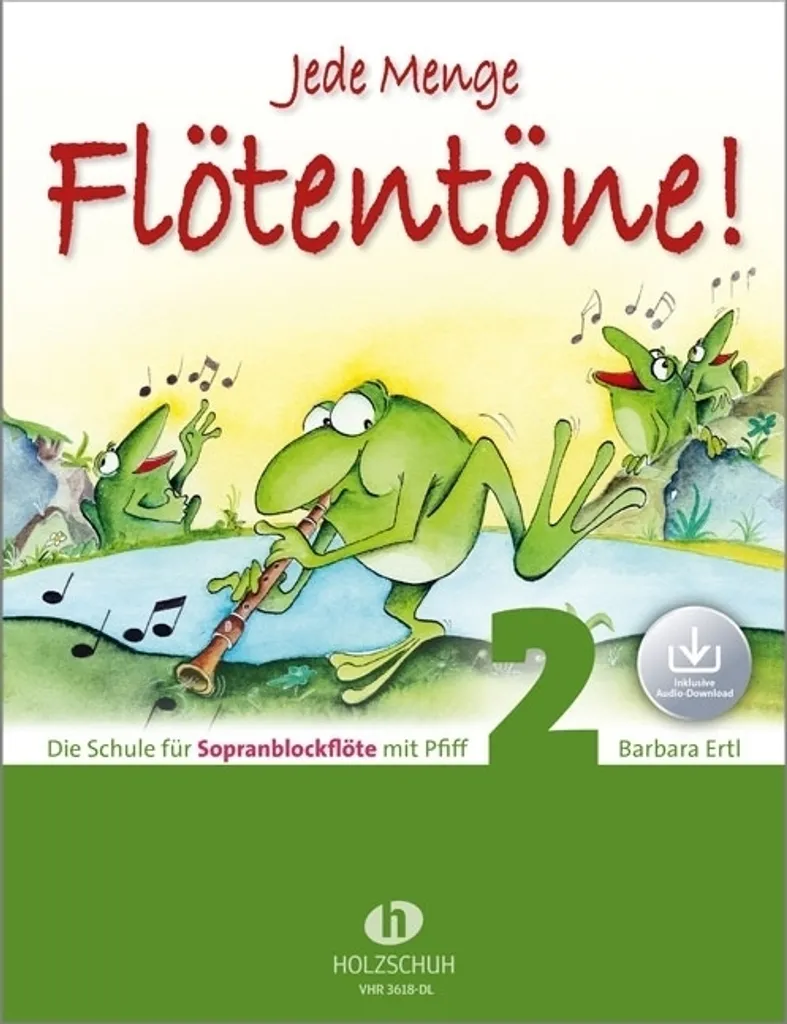 Apprendre la Flûte à Bec : Méthode Jede Menge Flötentöne 2 avec Audio