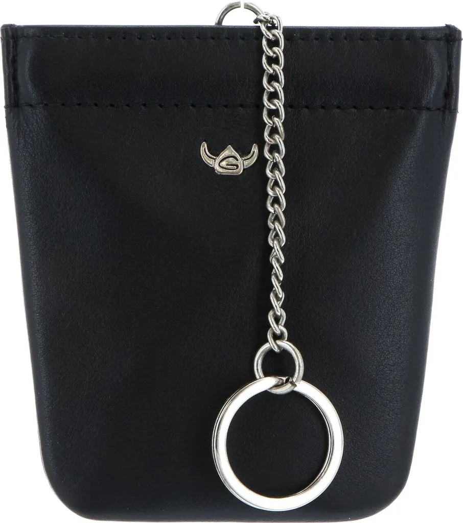 Golden Head Polo 512605 Astuccio Chiavi Pelle - Nero Elegante