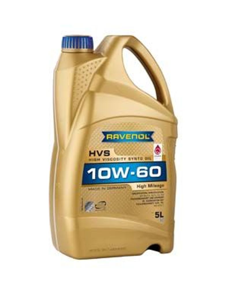 RAVENOL HVS Vollsynthetisches Motoröl 10W-60 API SN CF ACEA Produktbild 