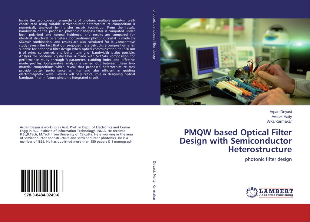 PMQW based Optical Filter Design with Semiconductor Heterostructure