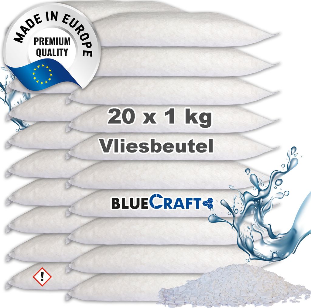 20x 1kg Luftentfeuchter Granulat Nachfüllpack im Produktbild 1