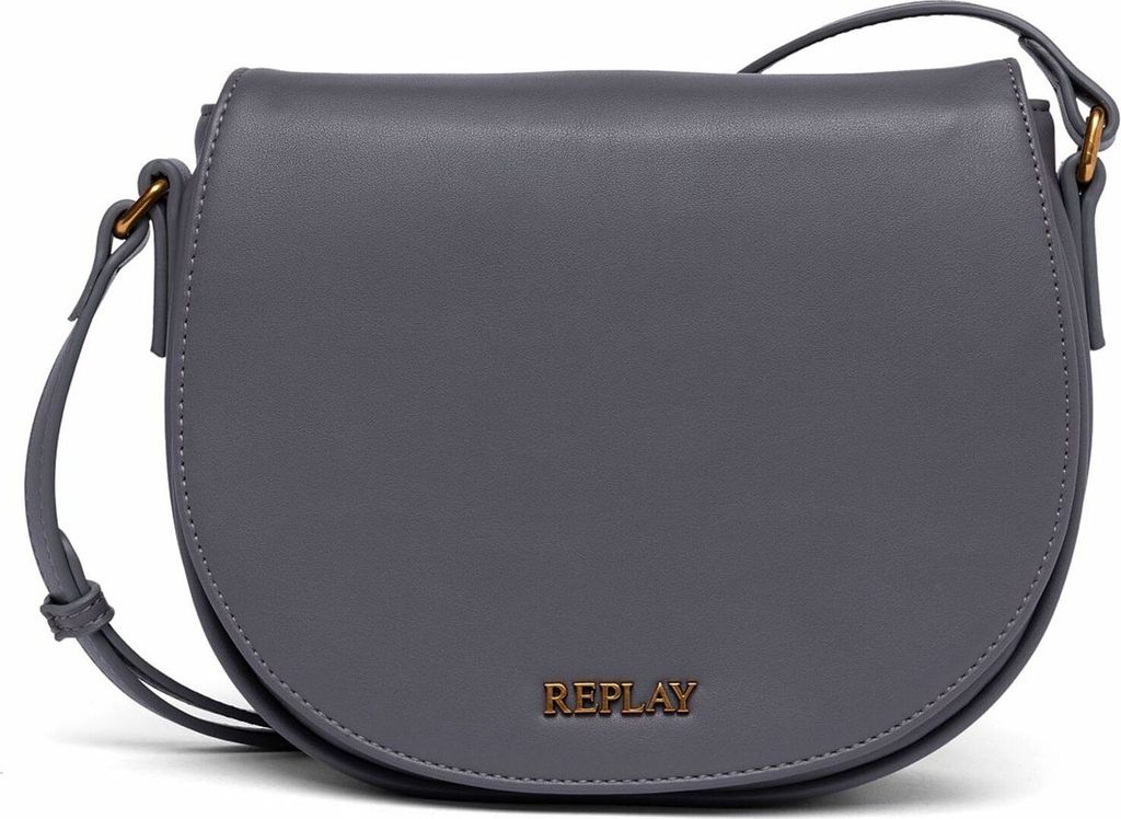 REPLAY Umhängetasche Crossbody Bag Granite Gray grau