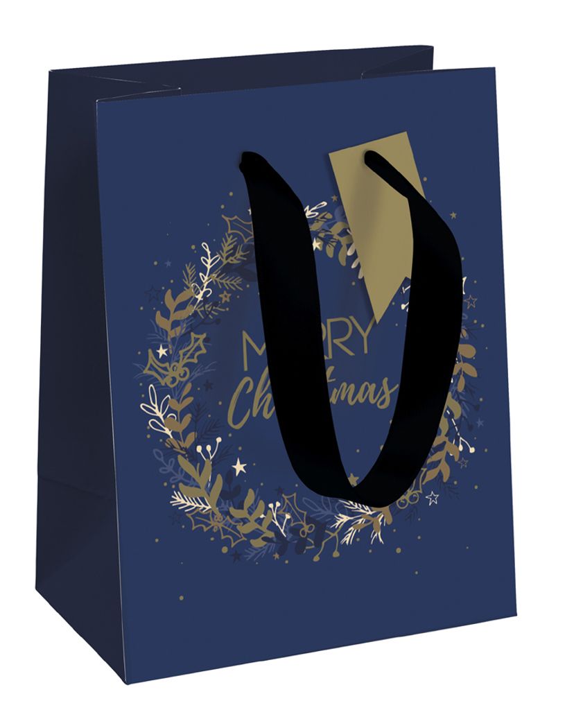 Clairefontaine Weihnachts-Geschenktüte "Sternnacht" mittel Produktbild 2