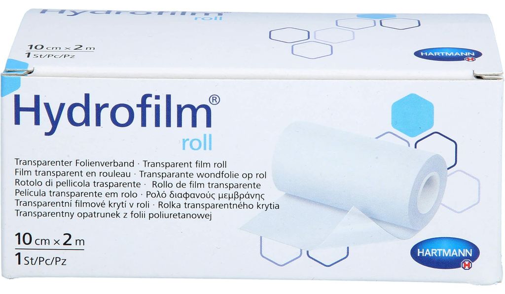 Hydrofilm rotolo di medicazione impermeabile 10cmx2m, 1 Immagine del prodotto 