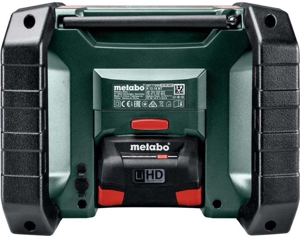 Metabo R 12-18 BT, Cestovné, Digitálny, AM, FM, 87,5 - 108 Obrázok produktu 