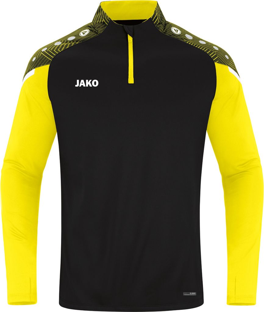 JAKO Ziptop Performance schwarz/soft yellow XXL