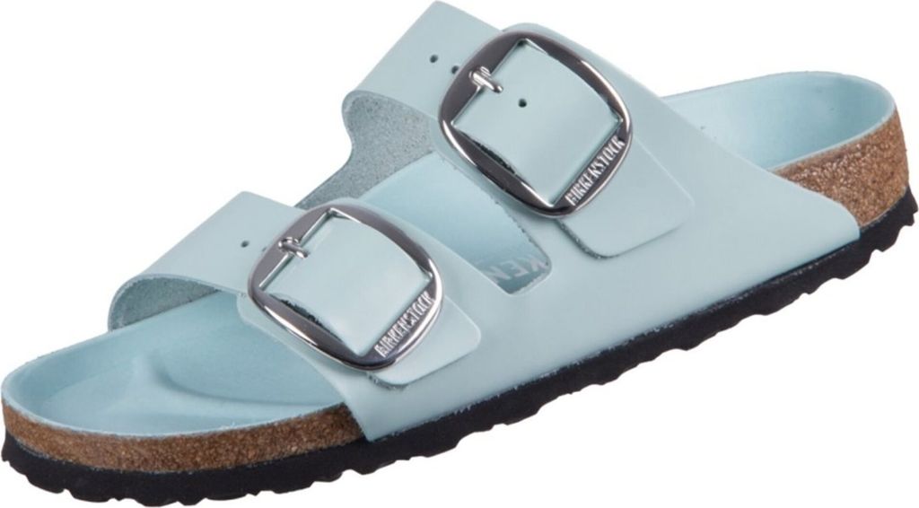 Birkenstock Damen Pantoletten Arizona 30160-37, 30160-38, 30160-39, 30160-40, 30160-41 BIR-1026495 High-Shine Surf Green 41