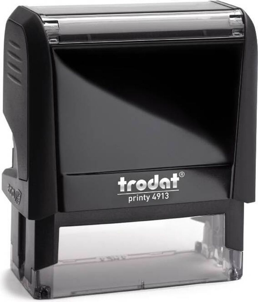 Trodat PRINTY 4913, max. 6zeilig, 57X21mm, Gehäuse schwarz, Produktbild 