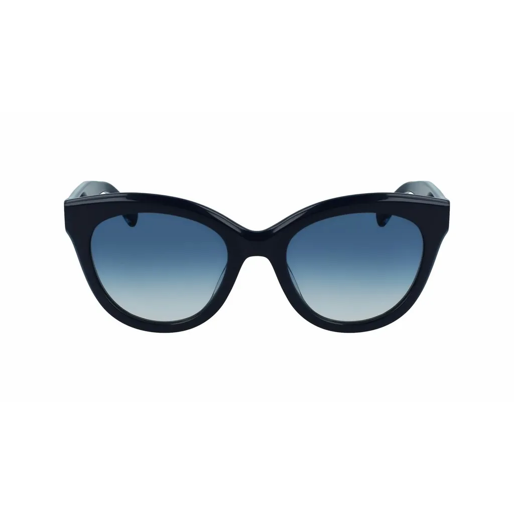 Lunettes de soleil œil de chat Longchamp LO698S acétate noir pour femme