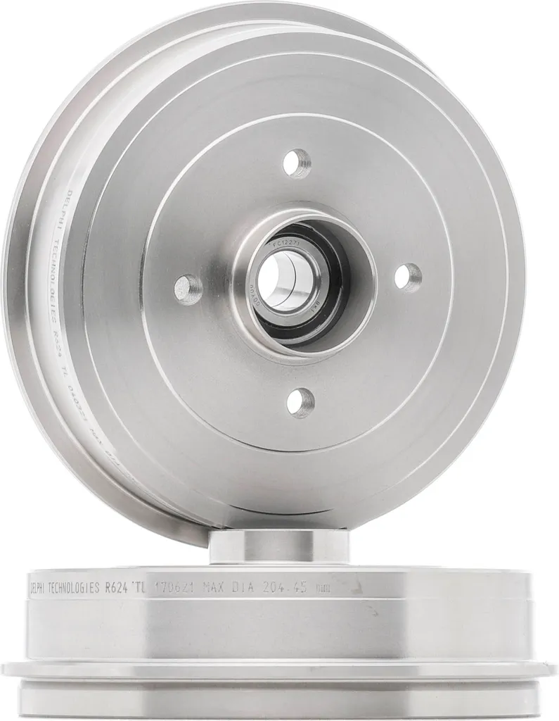 Tambour de frein 203 2mm Delphi BFR624 pour kit de freinage arrière