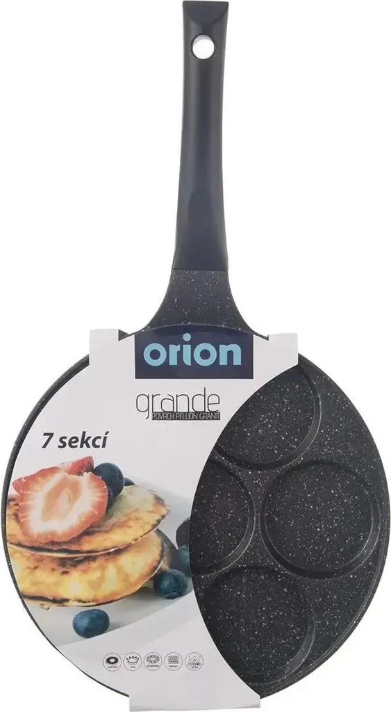 OFFERTA ORION 112974: Padella 7 Fori 27cm - Pancake e Uova TOP - 7