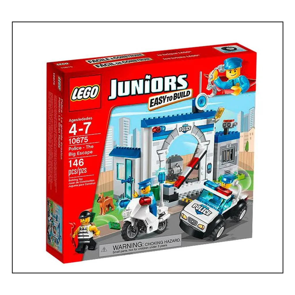 Lego Juniors 10675 La Commissariat de Police - Jeu de Construction LEGO