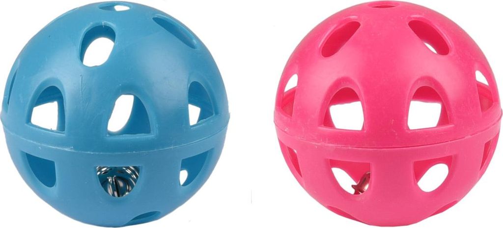Flamingo Nagerspielzeug Ball + Glocke Diwa