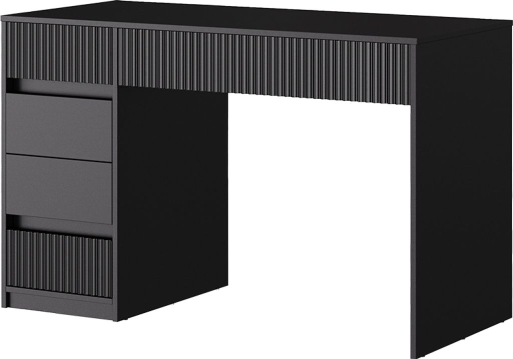 Schminktisch Vicco Omira Schwarz 120 cm ohne Spiegel, Model Produktbild 