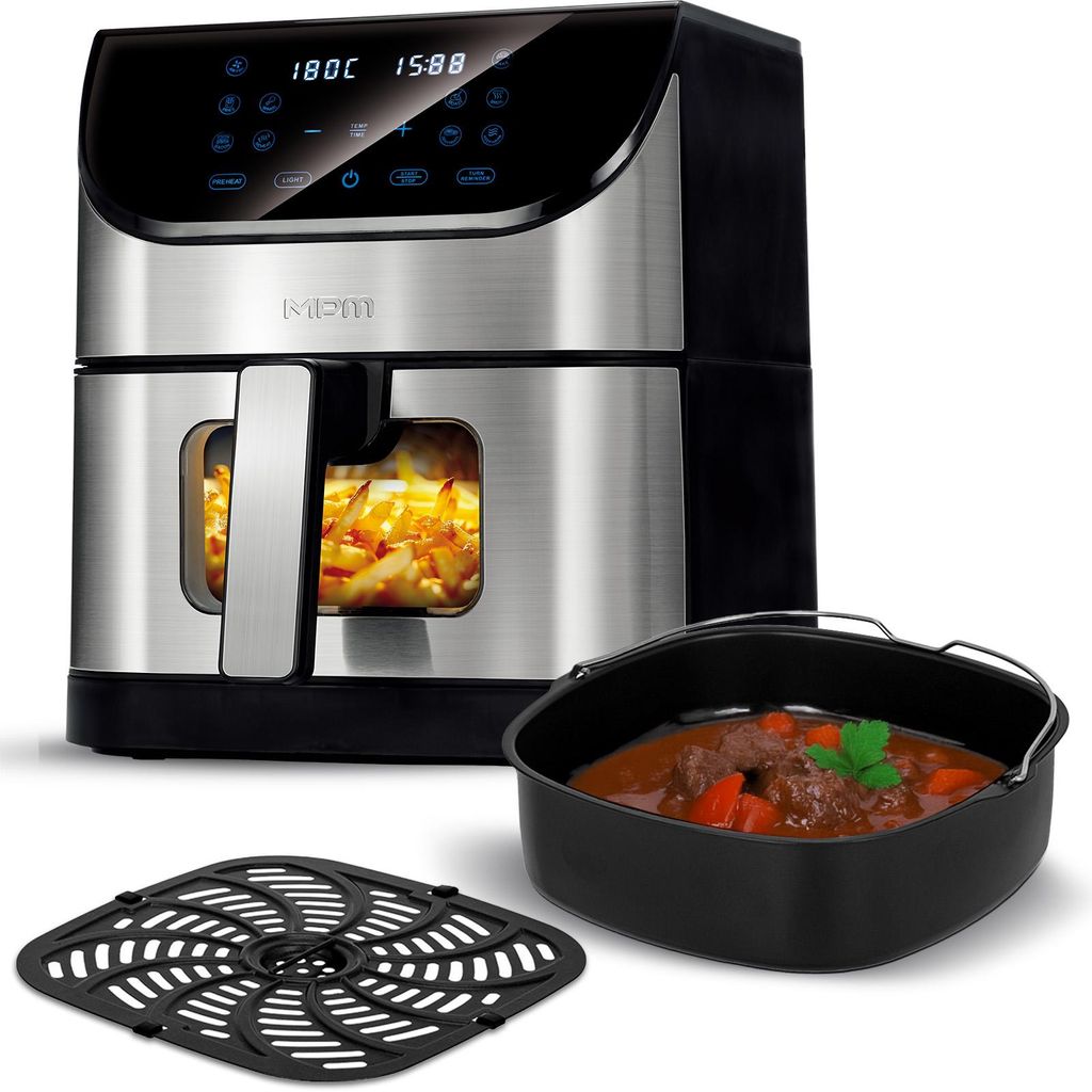 Friggitrice ad aria 8 litri MPM MFR-17M, friggitrice XXL Immagine del prodotto 