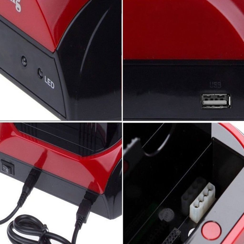 Stacja dokująca HDD 2 dyski twarde USB IDE SATA Stacja Zdjęcie produktu 14