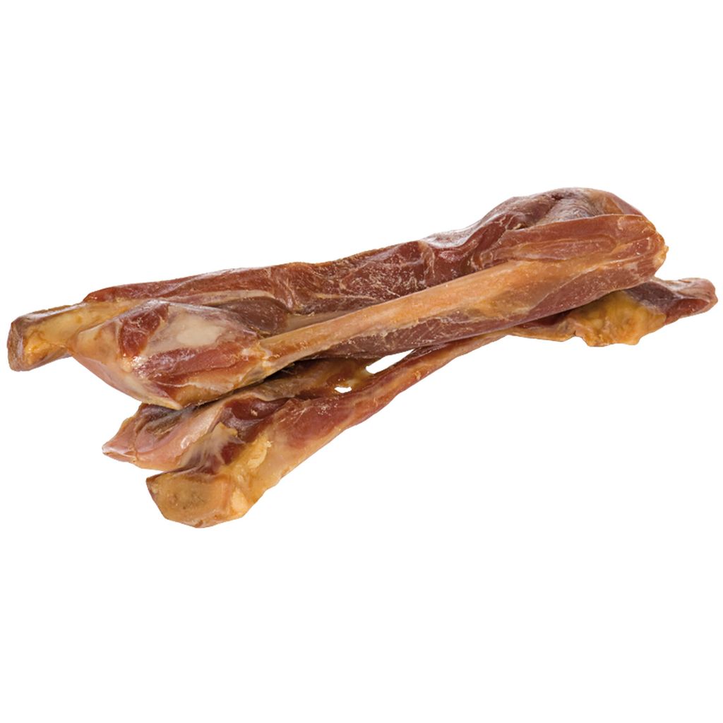 5x2Stk (je 35g) Schecker Edelschinken Knochen - Hundefutter Produktbild 