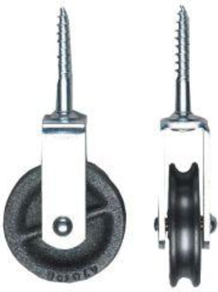 HBS Vogelrolle Nr. 471, 70 mm, mit Gussrolle B Produktbild 