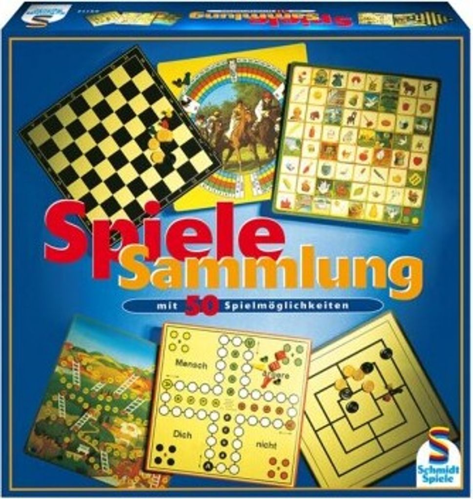 Spiele-Sammlung mit 50 Spielen, 1Stück Produktbild 