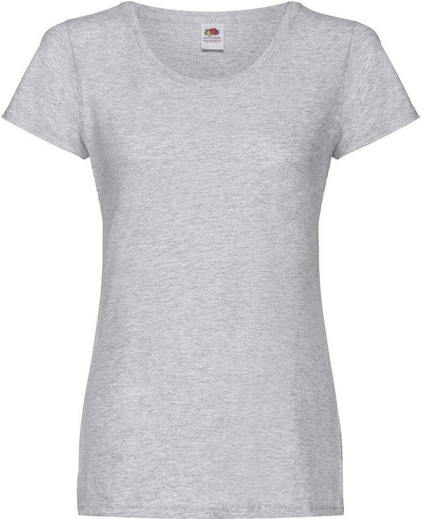 Fruit of the Loom - "Original" T-Shirt für Damen PC5851 (44 DE) (Grau meliert)