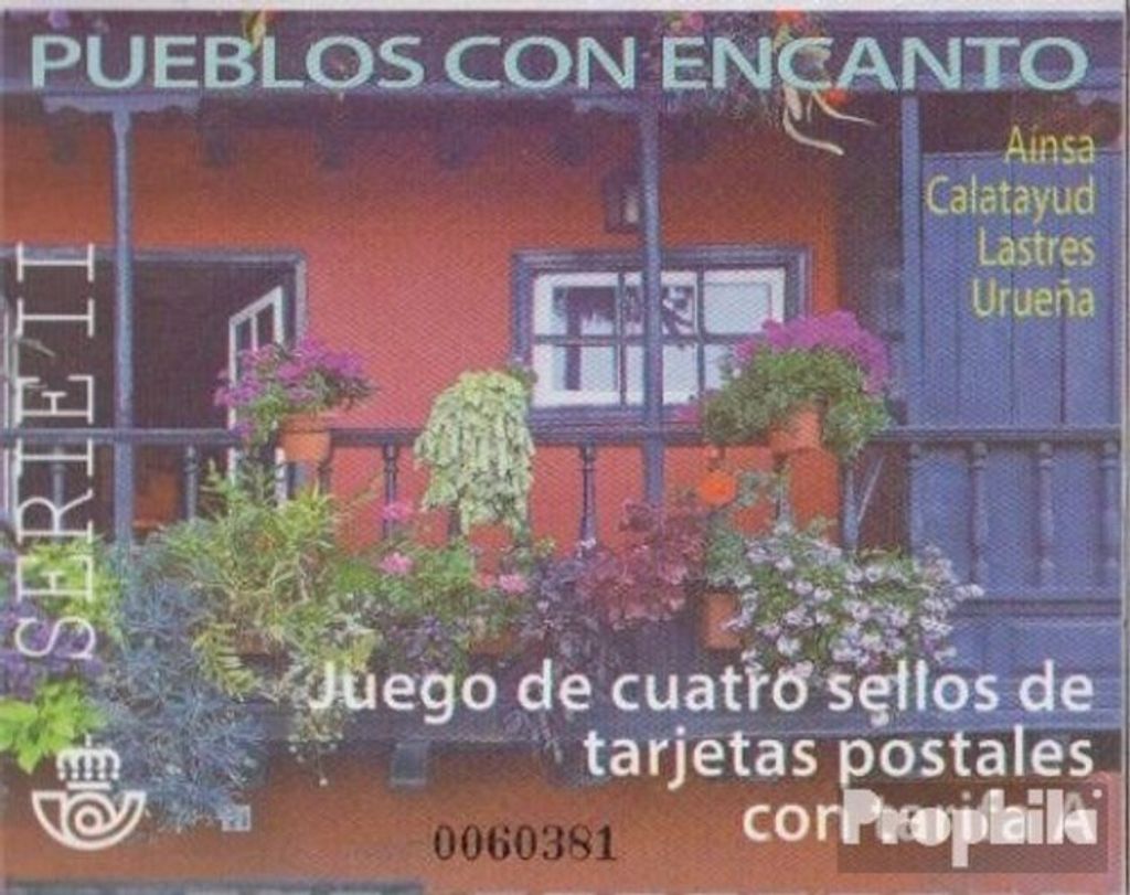 Briefmarken Spanien 2017 Mi MH0-76 (kompl.Ausg.) postfrisch Dörfer mit Charme