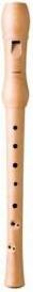 HOHNER Blockflöte C-Sopran, Musica Line, barock, zweiteilig Birnbaum hell