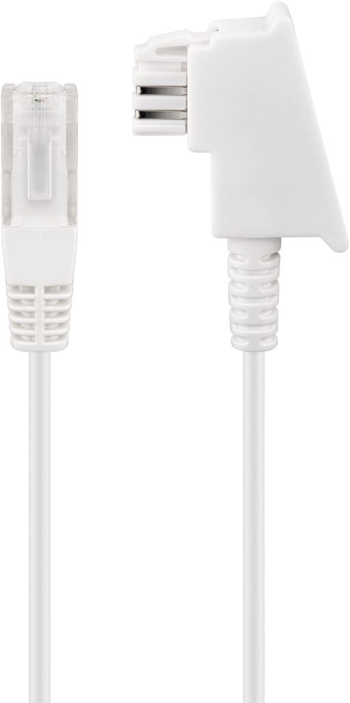 Goobay 60673 Câble routeur DSL/VDSL, 15 m, blanc - Image du produit 