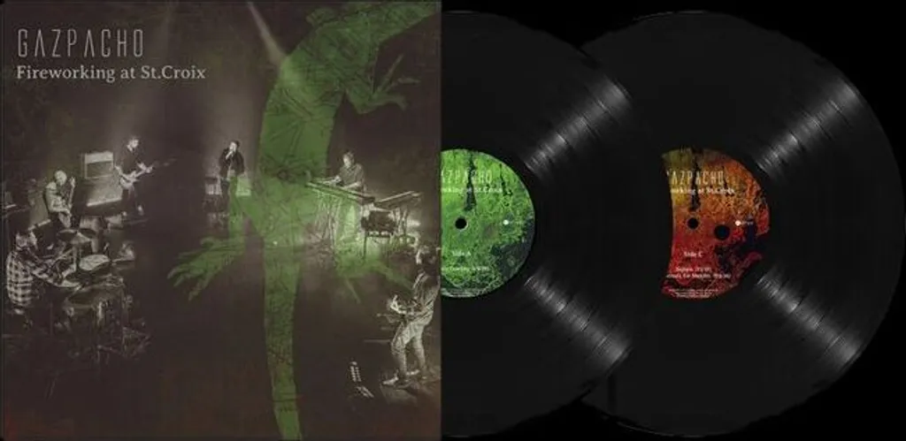 Vinyle Gazpacho Fireworking At St. Croix pour Soirée Écoute Rock Intense